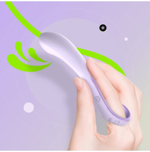 HZSN - 101 Touch Finger Stimulator Vibrating Wand (Chargeable - Purple)